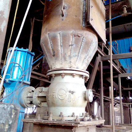 陜西龍鋼布袋除塵系統用氣動耐磨···