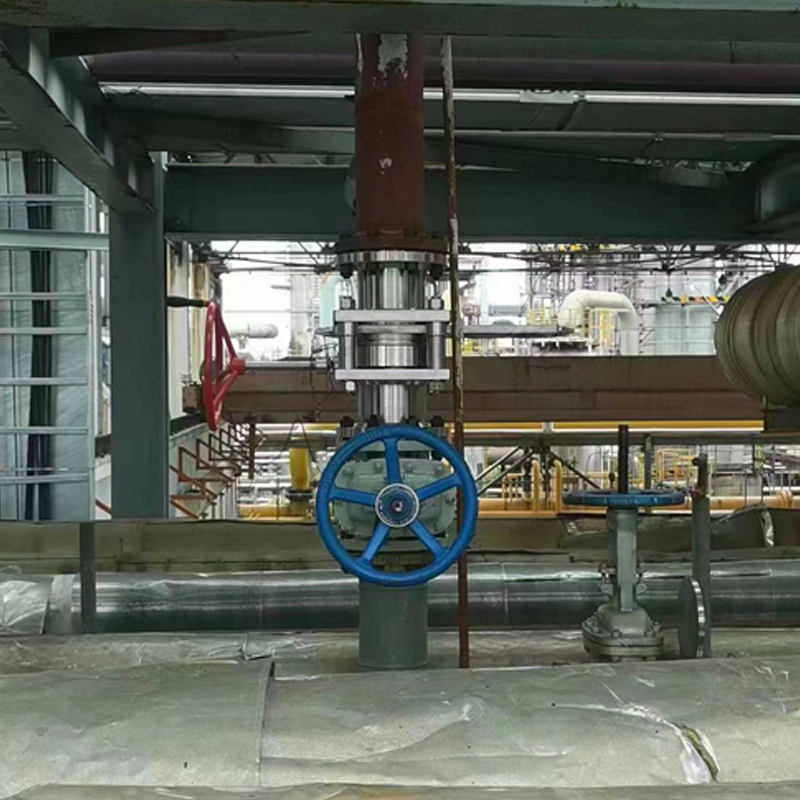 南京誠(chéng)志一二期火炬氣管線快切盲···